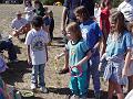 Catie Johnson and Morgan Carter at ring toss